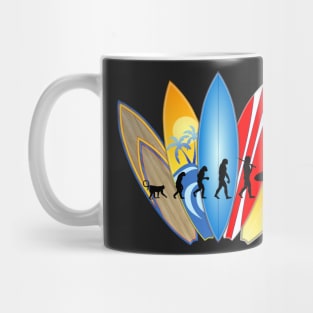 Surfer Evolution Mug